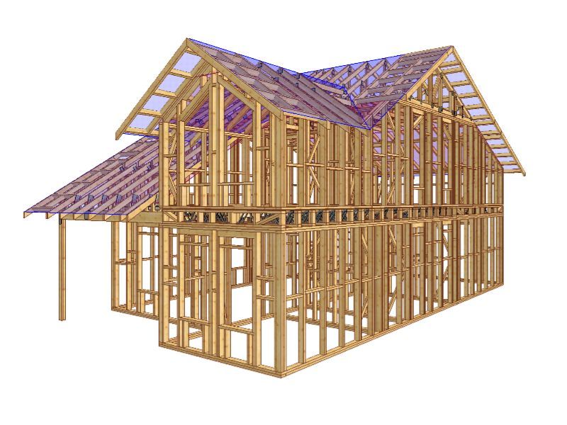 Avantajele alegerii unei case pe structura de lemn