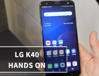 Prezentare smartphone LG K40S