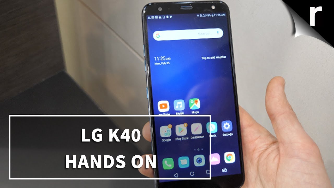 Prezentare smartphone LG K40S